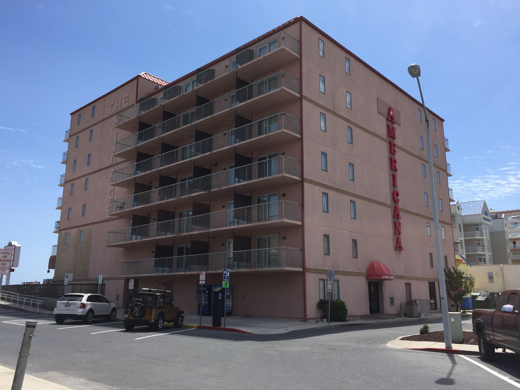 Americana Hotel Boardwalk Ocean City Eksteriør bilde
