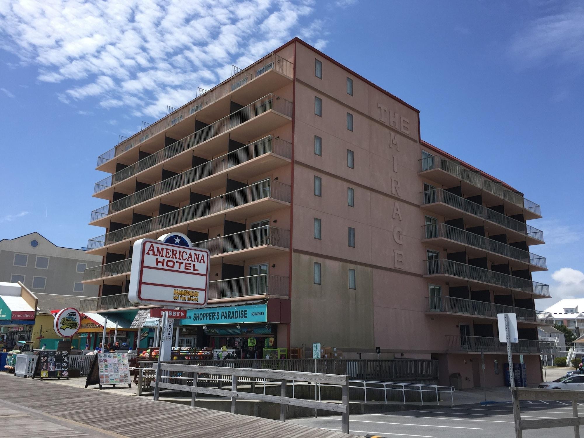 Americana Hotel Boardwalk Ocean City Eksteriør bilde